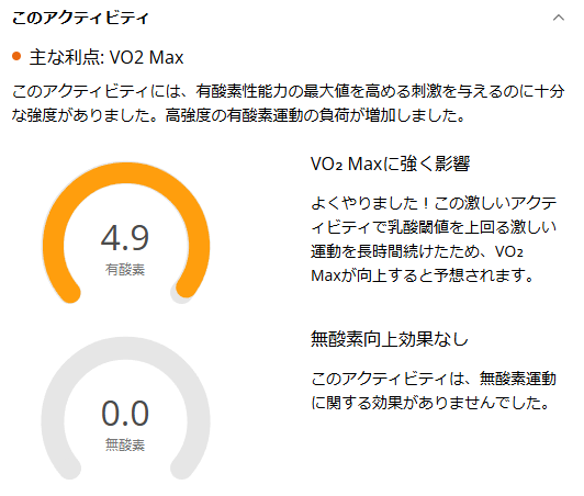 それSSTじゃない、VO2Maxだｗ