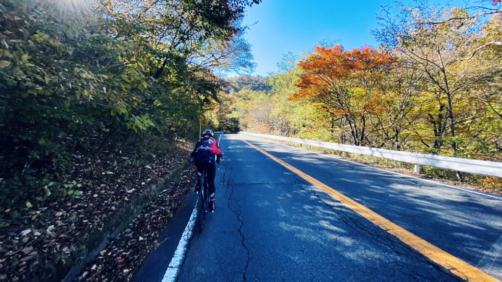 榛名山は紅葉が始まっています