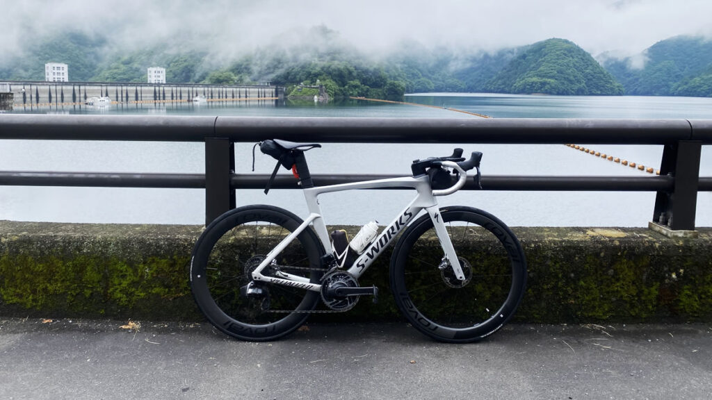 8月なのに自転車乗れません／(^o^)＼