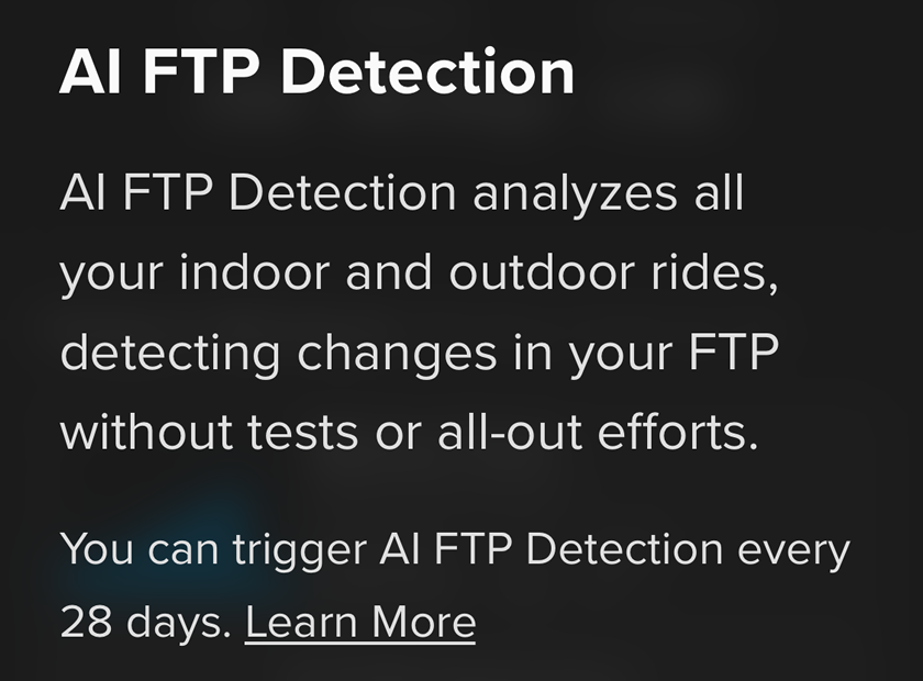 「AI FTP Detection」は「ほめて伸ばす」作戦だったようです